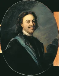 Porträt von Peter I., nach 1725